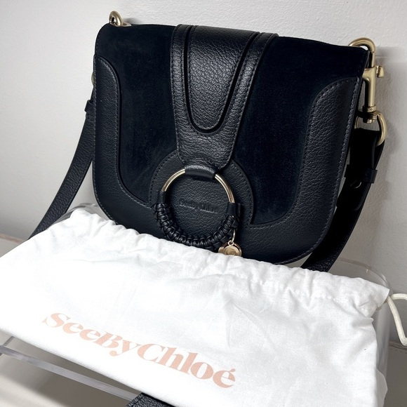 See By Chloé Hana Small Leather & Suede Crossbody - Picture 6 of 13